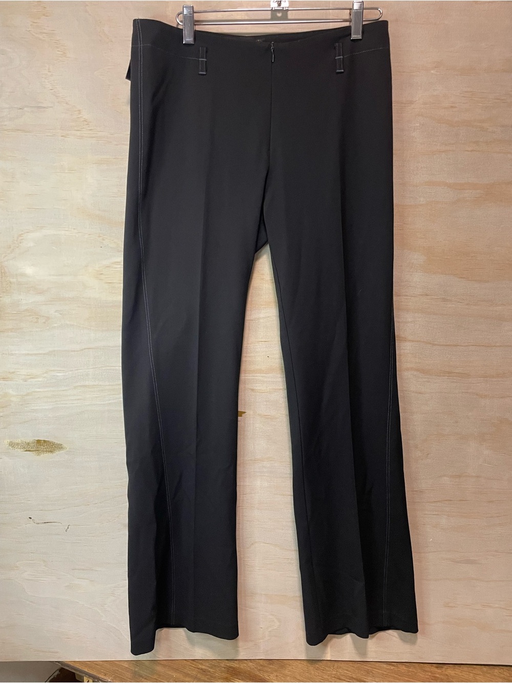 Cop.Copine Paris Black Flare Stretch Pants taille 38 Sz 8 ( US)